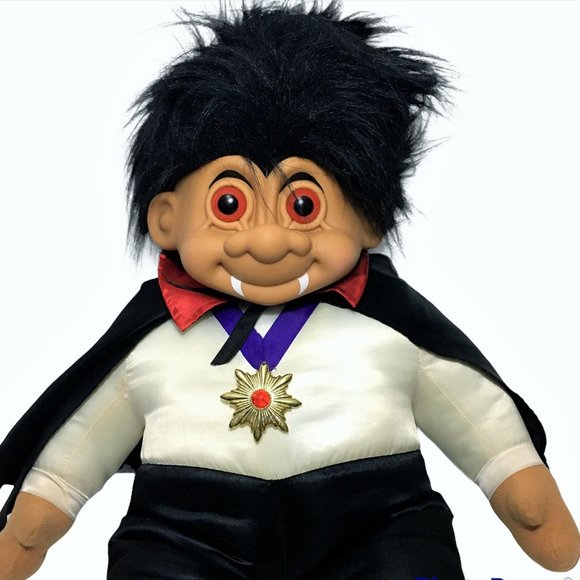 JUMBO Russ Troll Doll Count Dracula RARE Vampire - Picture 3 of 12